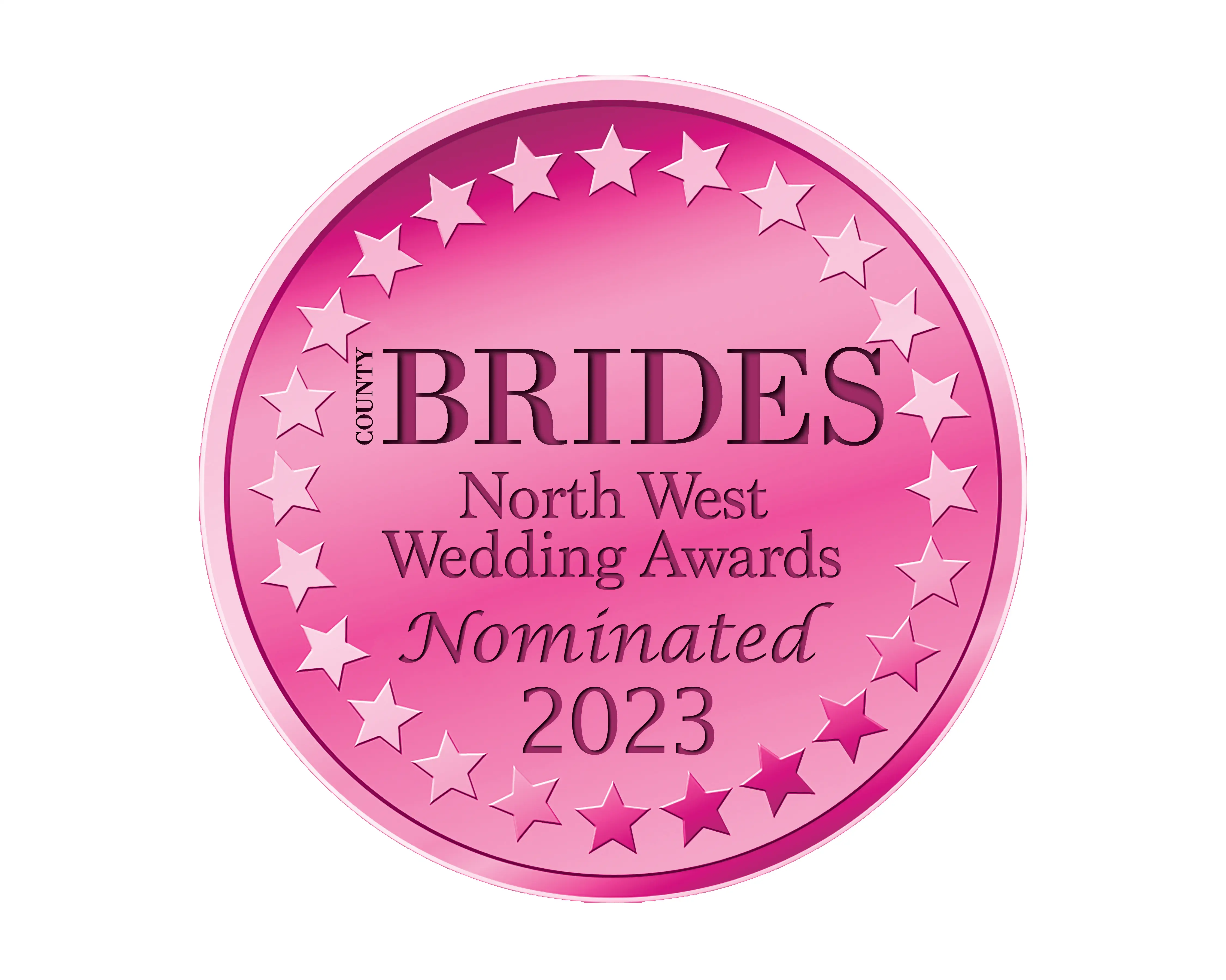 We have been nominated in the County Brides North West Wedding Awards 2023 We have been nominated in the County Brides North West Wedding Awards 2023
